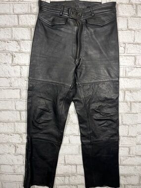Hein Gericke exclusively for Harley-Davidson Black Leather Motorcycle Pants